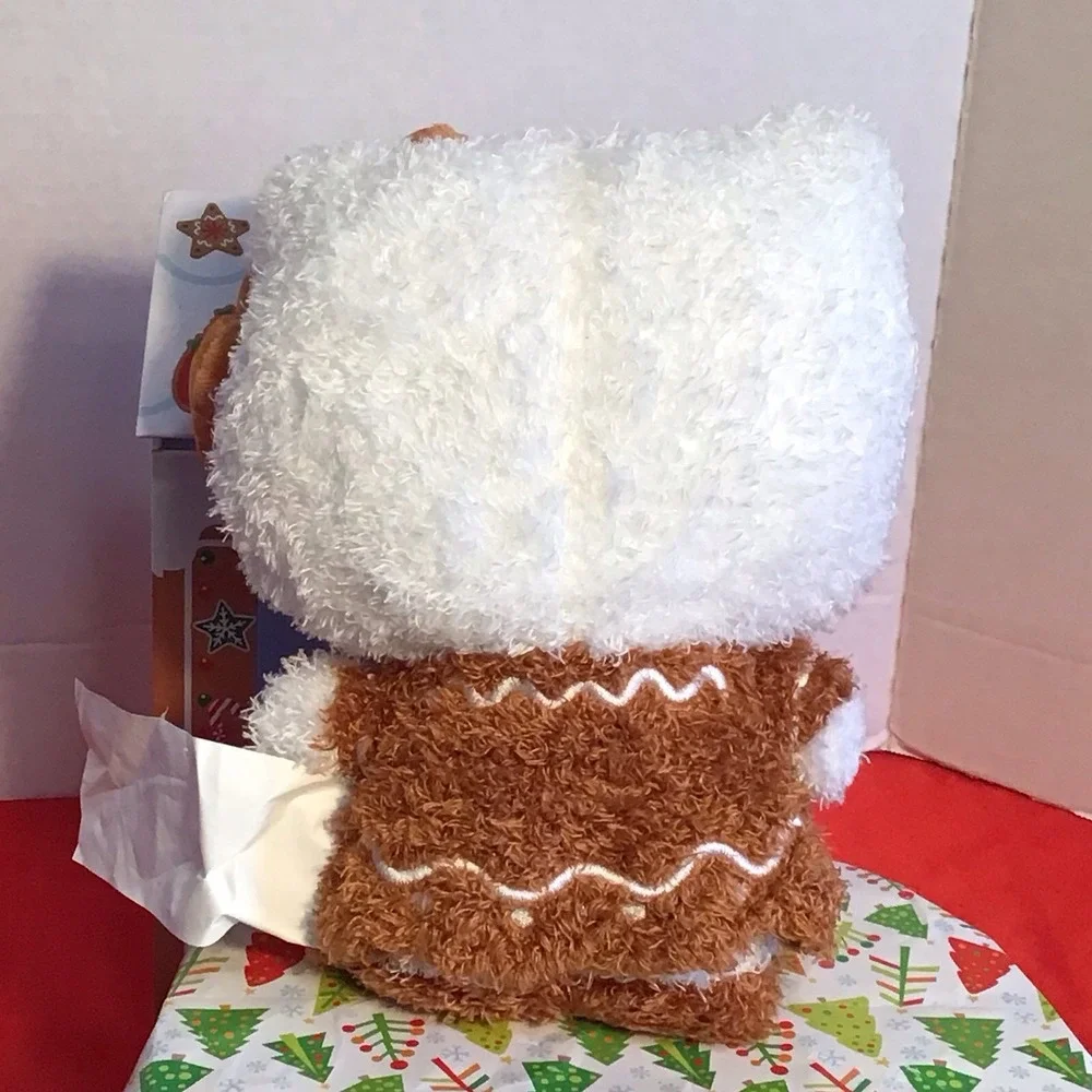 Hello Kitty Gingerbread House Hugger Pillow Plush‎ 12